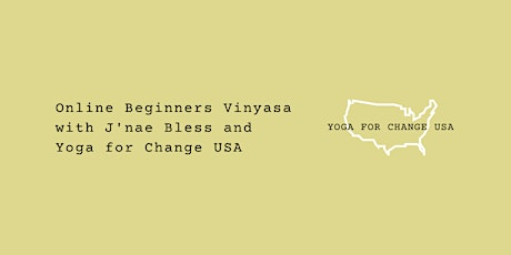 Online Beginners Yoga Flow with J'nae Bless tickets