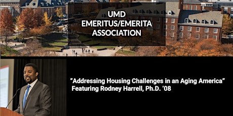 UMEEA Event: Addressing Housing Challenges in an Aging America