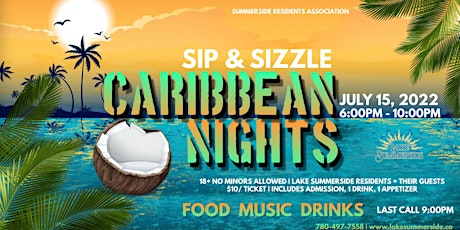 Sip & Sizzle Caribbean Night tickets