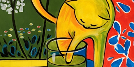 Paint and Sip - Matisse cat tickets