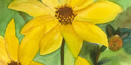 Beginner's Watercolor Class with Cathi McLain at Swan Island Dahlias tickets