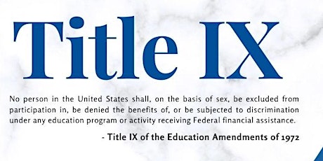 50th Anniversary of Title IX  by AAUW-Bakersfield tickets