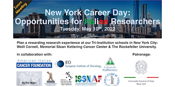 New York Career Day: Opportunities for Italian Researchers