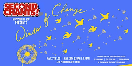 SECOND CHANTS Year-End Show: "Winds of Change" tickets