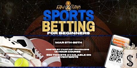 Sports Betting for Beginners tickets