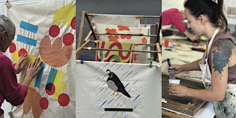 Screen Printing on Fabric for Beginners - 1 Day Workshop tickets