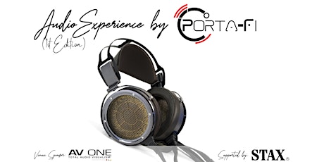 Experience the new STAX SR-X9000 at AudioExperience by Porta-Fi primary image
