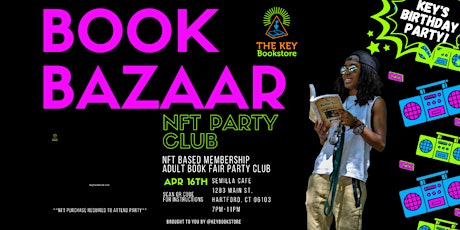 NFT Book Bazaar | Ultimate Book Fair Party in Hartford tickets