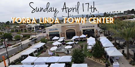 714POPUPS Vendor Popup at the Yorba Linda Town Center Plaza 10AM-3PM tickets