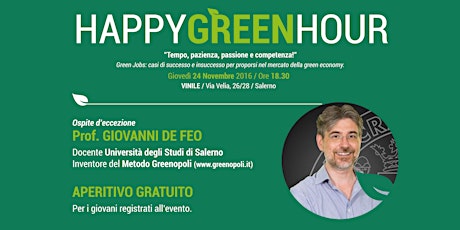 Immagine principale di 3° Happy Green Hour con Giovanni De Feo 