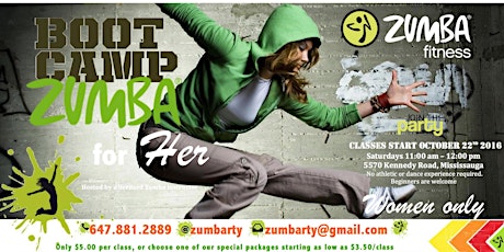 Zumba and Bootcamp for Ladies!  primary image