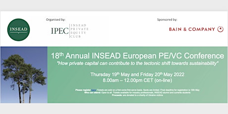 18th INSEAD's Annual European PE/VC Conference tickets