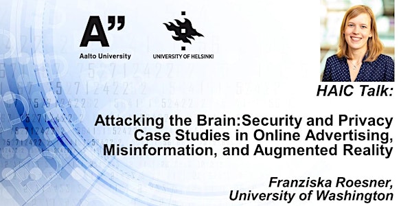 HAIC talk: Attacking the Brain – with Franziska Roesner