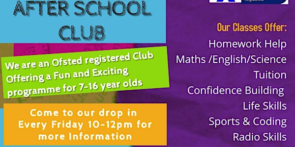 Drop in Information Session - Awaaz After School Club