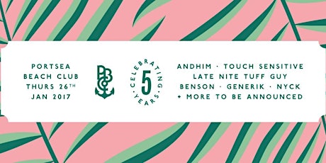 Portsea Beach Club. Feat. Andhim, Touch Sensitive, Late Nite Tuff Guy, Benson, Generik & More primary image