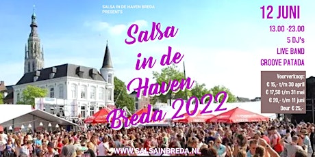 SALSA IN DE HAVEN -BREDA 2022 biglietti