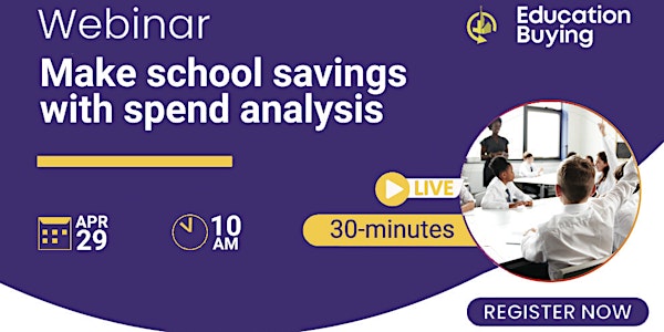 How to make school savings with spend analysis