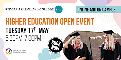 Redcar & Cleveland College's Higher Education Open Event tickets