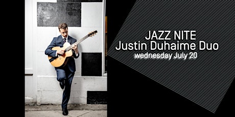 Jazz Nite with Justin Duhaime tickets