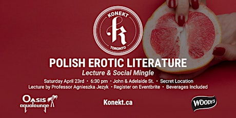 Polish Erotic Literature: Lecture & Social Mingle