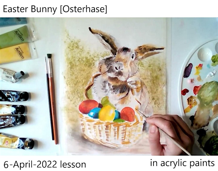 PAINTING for KIDS [7-12y.o.] - every Wednesday - [LIVE in ZOOM] image
