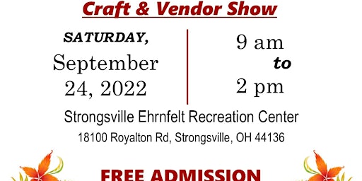 Fall Craft & Vendor Show