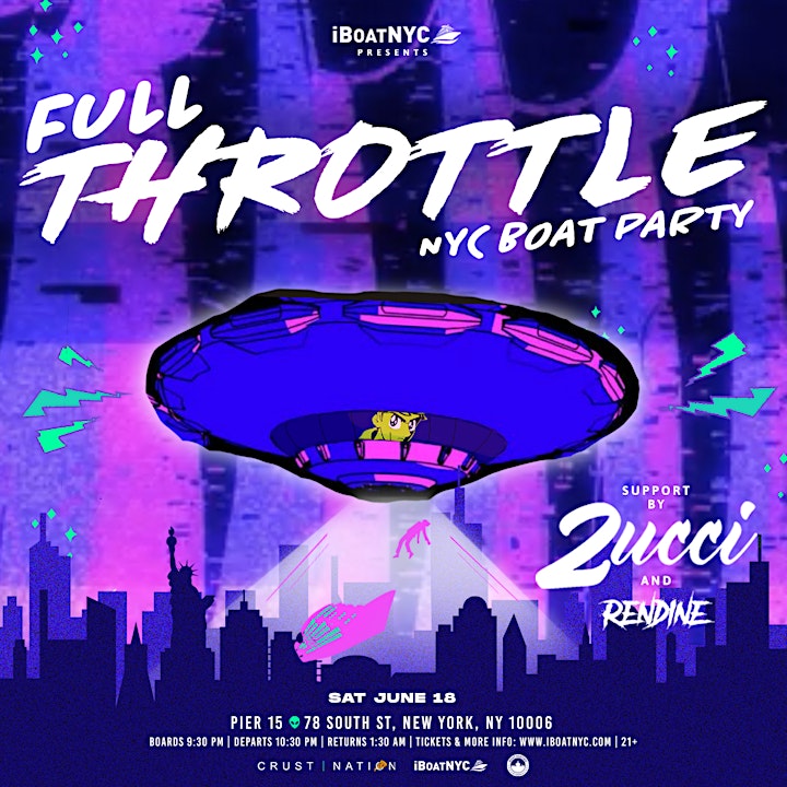 THROTTLE Presents Full Throttle Yacht Party Cruise NYC image