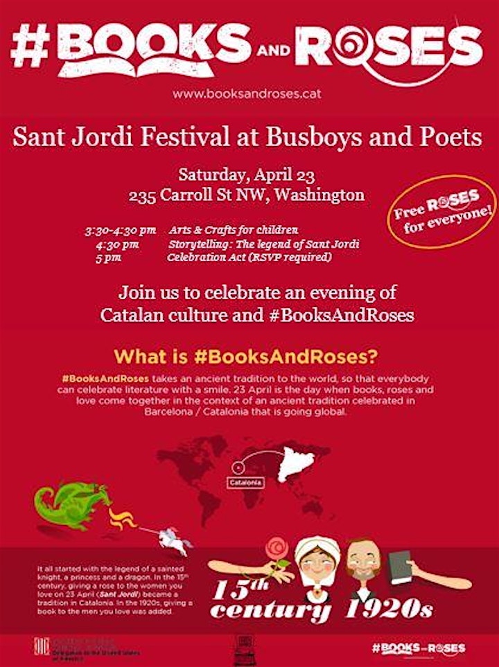Sant Jordi Day - Books And Roses image