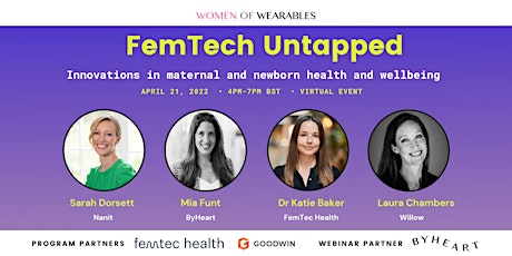 FEMTECH UNTAPPED Innovations in maternal and newborn health and wellbeing