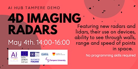 AI Hub Tampere Demo: 4D  Imaging Radars