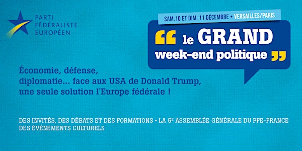 Le GRAND week-end politique