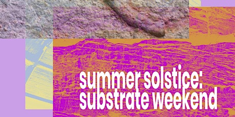 Imagen principal de summer solstice: substrate weekend