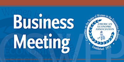 Image principale de CSWEP 2026 Business Meeting & Award Ceremony Luncheon 1/4/2026