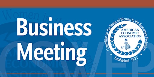 Image principale de CSWEP 2026 Business Meeting & Award Ceremony Luncheon 1/4/2026
