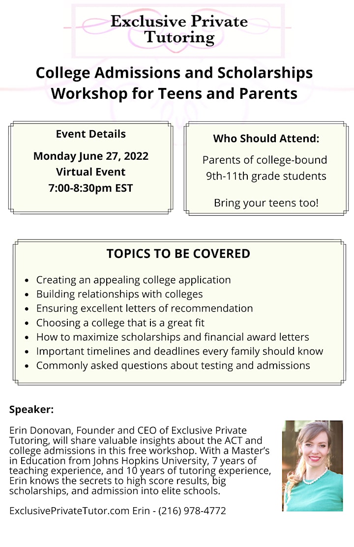 VIRTUAL College Admissions and Scholarships - Hosted By Carmel Clay Library image