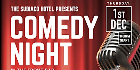 The Subiaco Hotel "Standup Comedy Night "  primary image