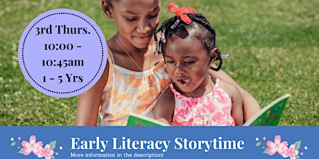 Early Literacy Storytime (3rd Thurs.)