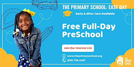 The Primary School–East Bay: PreK Information Sessions (ENGLISH) tickets