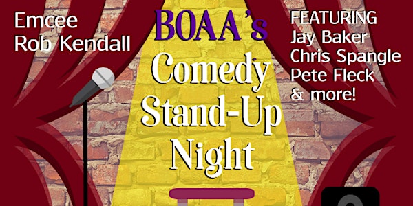 BOAA'S COMEDY STAND-UP NIGHT