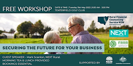 Securing the Future for Your Business - TENTERFIELD tickets