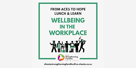 Primaire afbeelding van ACE Lunch & Learn: Wellbeing in the Workplace