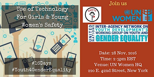 Use of Technology For Girl's and Young Women's Safety