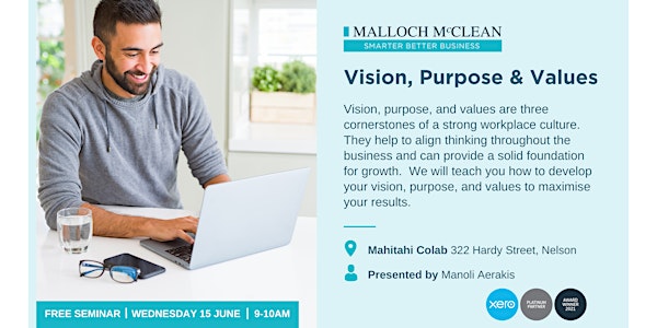 Vision, Purpose & Values