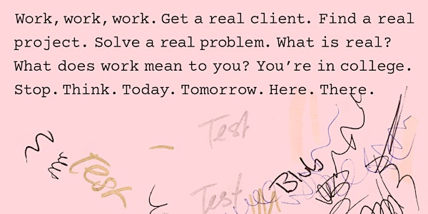 Taking a Line for a Walk conversations #4: The real assignment