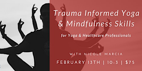  Trauma Informed Yoga & Mindfulness Skills for Yoga & Healthcare Professionals:  Tools for Resilience, Recovery and Mood Management  primary image