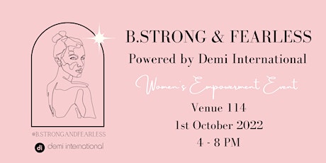 B.Strong & Fearless tickets