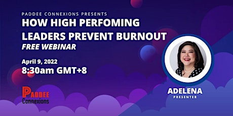 How High Performing Leaders Prevent Burnout Webinar primary image