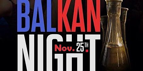 BALKAN NIGHT @ THE GAME SPORTS BAR (formerly the DEEN)  - Friday 25th November 2016 primary image