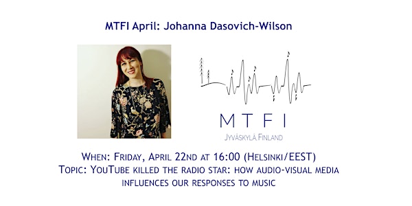 MTFI April with Johanna Dasovich-Wilson, M.A.