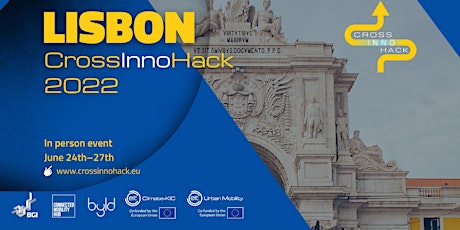 CrossInnoHack 2022 Lisbon bilhetes